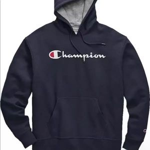 Blue champion hoodie